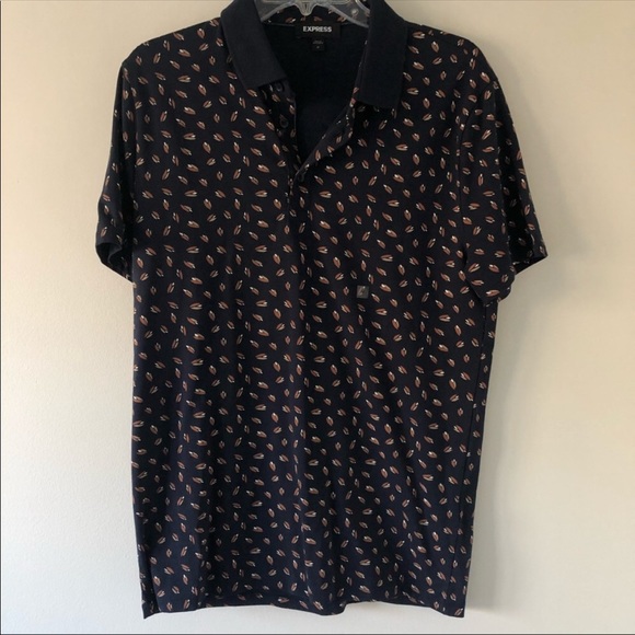 Express mens polo Sz M - Picture 3 of 5